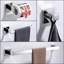 Ensemble de 5 serviettes décoratives pour la salle de bain Axis-65105441