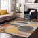 Premium Machine Washable Mehara AMF1695 Geometric Rug