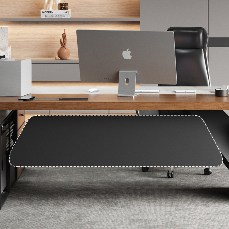 Surface de travail spacieuse et fonctionnelle, H 29,53 po x l 70,87 po x P 59,06 po, Brun / Blanc