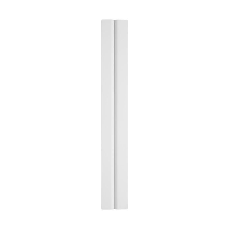 Cloak 1 - Light LED Vanity Light, 36" H x 5" W x 1.3" D, Matte White, Aluminum