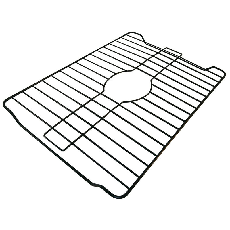 Égouttoir à vaisselle pour au-dessus de l'évier, Noir, H 1 po x l 12,75 po x P 18,25 po