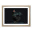 Black Rooster in Abstract - Picture Frame Graphic Art Print-55686537-55686548