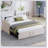 Daybed With Extended Pop Up Trundle, Upholstered Sofa Bed Daybed, Space-Saving Twin To King Design, Perfect For Guest Room-989998459