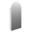 Recessed Frameless Single Door Medicine Cabinet with Adjustable Shelves