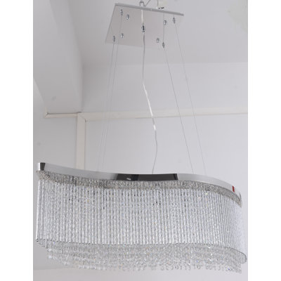 Darrion 5 - Light Dimmable Geometric Chandelier