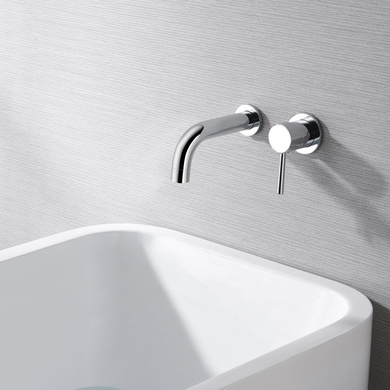 1 Handle Bathroom Bath Faucet, Chrome