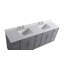 Base de meuble-lavabo double 84 po 84 po seulement-96838600