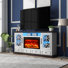 Lghm 70'' W Tv Stand With 30 "electric Fireplace,for Tvs Up To 80''