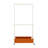 31.5'' W Metal Rolling Clothing Rack