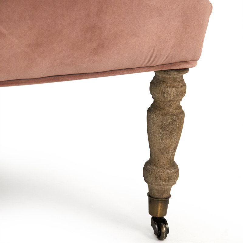 Velvet Tufted Armchair