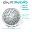 Pomme de douche réglable 2,5 GPM GPM-101947412
