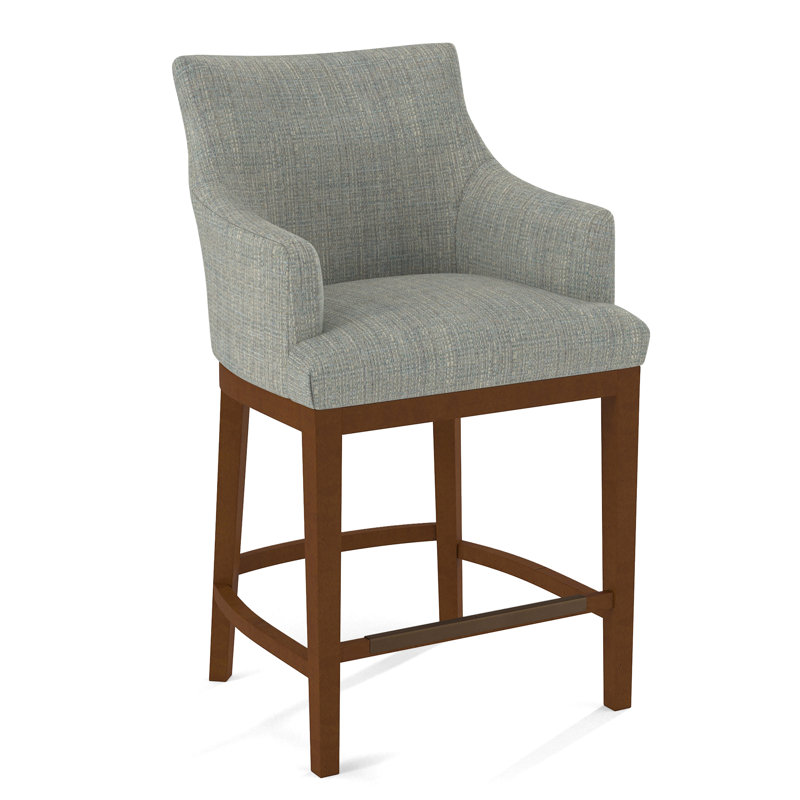 Upholstered Stool, English Saddle, 61606-88
