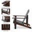 Chaise Adirondack Outsunny