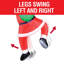 Père Noël gonflable animé 6,5 pieds The Holiday Aisle® Christmas