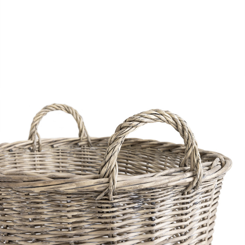 Wicker Log Carrier