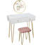 Tarsha Dressing Table with Mirror