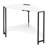 Humza Metal Base Computer Desk with Power Outlet-1274228510