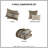 Madison Park Mariposa Brown Stripe Herringbone 5-Piece King/Cal King Comforter Set with Throw Pillows-102462389