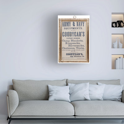 «American School Goodyears», art sur toile en caoutchouc