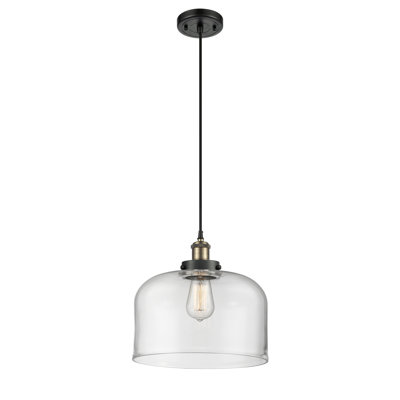 Pamelia 12" W 1-Light Dimmable Mini Pendant
