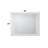 White High Gloss Finish Mirror