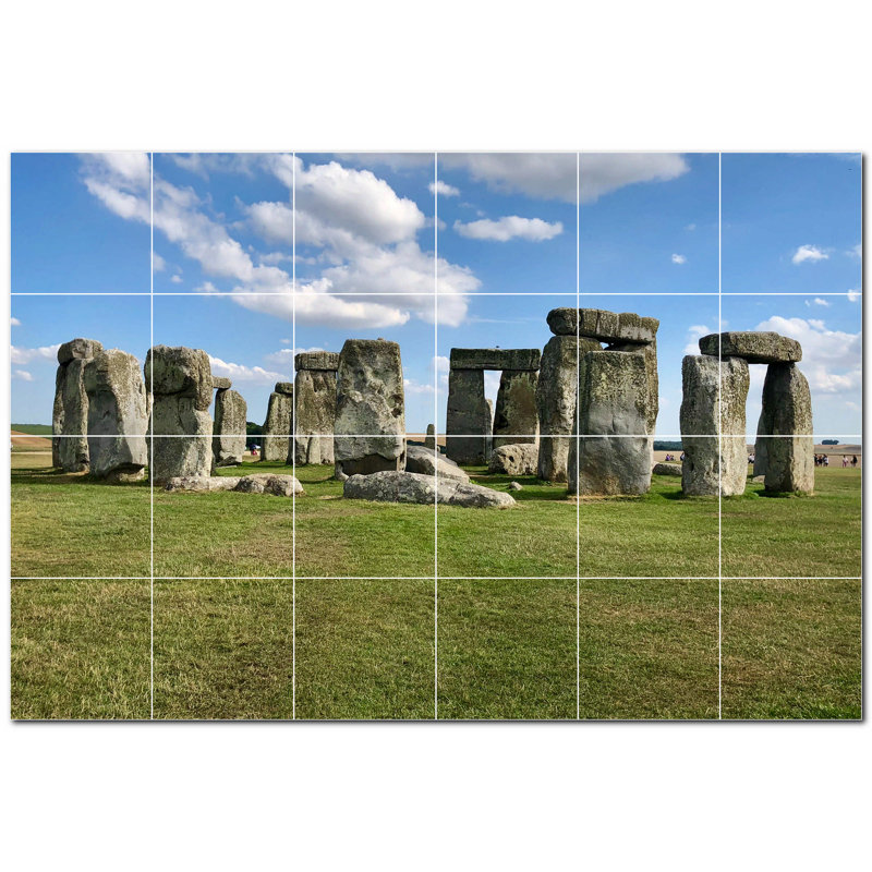 Famous Places Photo 6'' x 6'' Satin Ceramic Decorative Mural