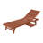 Harper Outdoor Cedar Wood Chaise Lounge