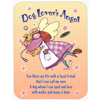 Dog Lover's Glass Cutting Board