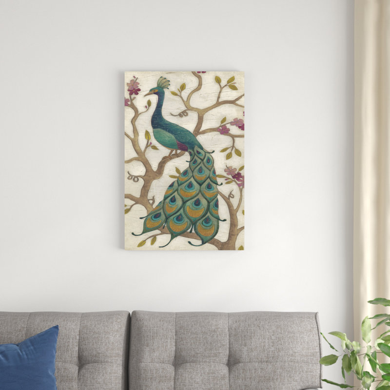 Paon Fresco II, H 30 po x l 20 po x P 1,25 po