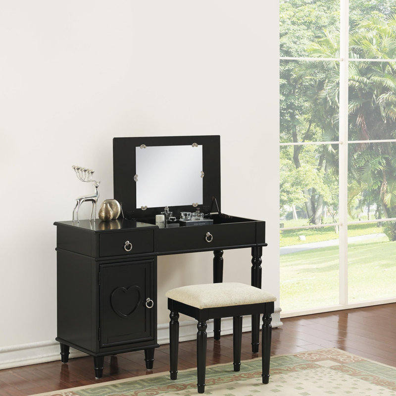 Bedroom Vanity Set w Stool