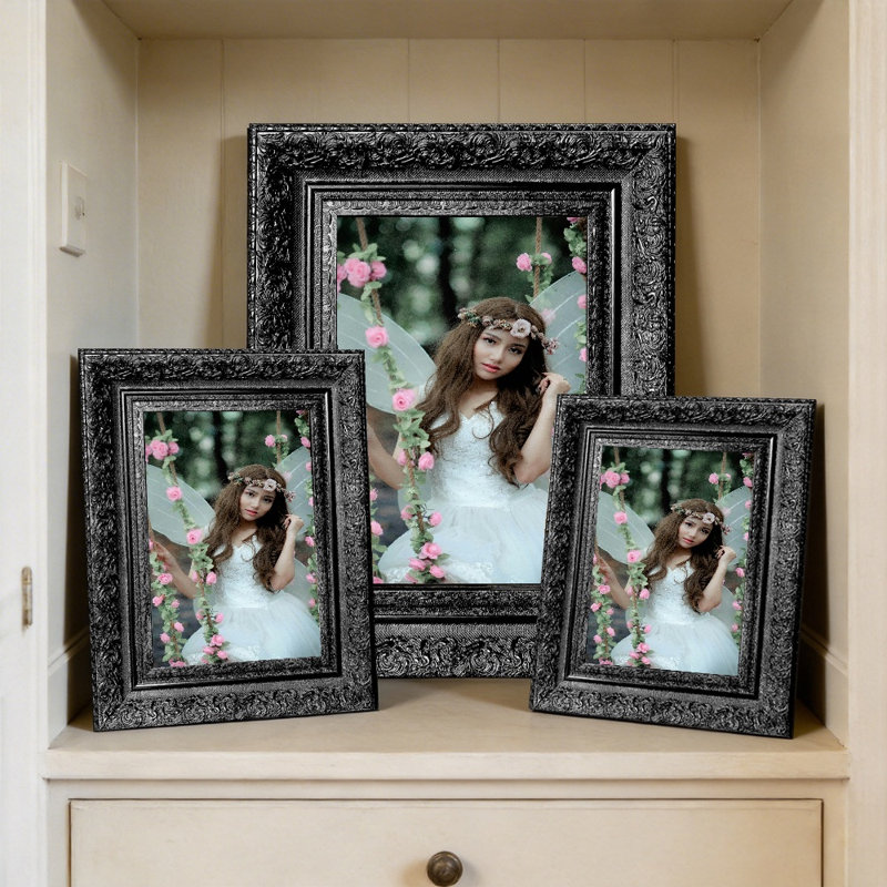 Cadre photo 5 "x 7" noir 1PC, 8" x 10", Black, 1