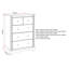 Clarita 5 Drawer Chest