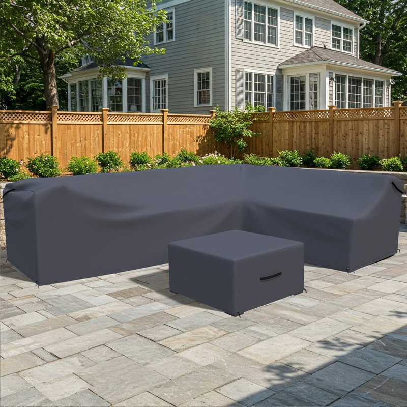Keyala Rattan Sectional Seating Group Cover