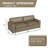 Latitude Run® Caro Leather Upholstered Sofa-374482100