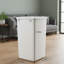 Poubelles de remplacement blanches, paquet de 2 en polymère de 35 pintes, convenant aux paniers coulissants de cuisine-120935120