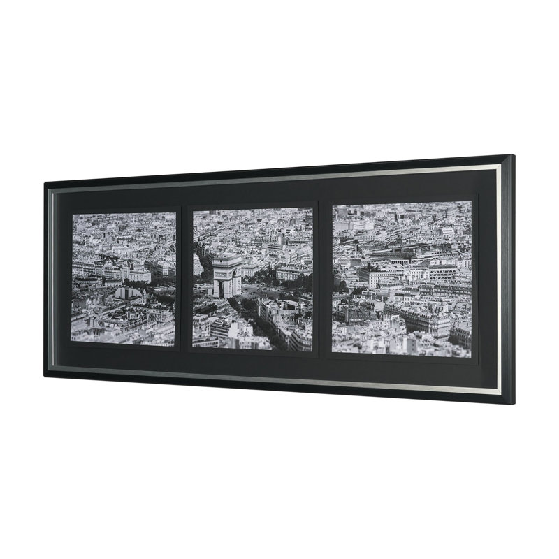Arc de triomphe - par Richard Silver, reproduction d'art encadrée mat sous verre