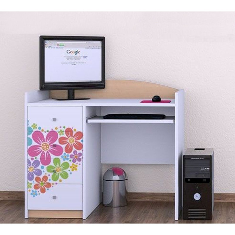 Espen 100cm Computer Desk, Beige