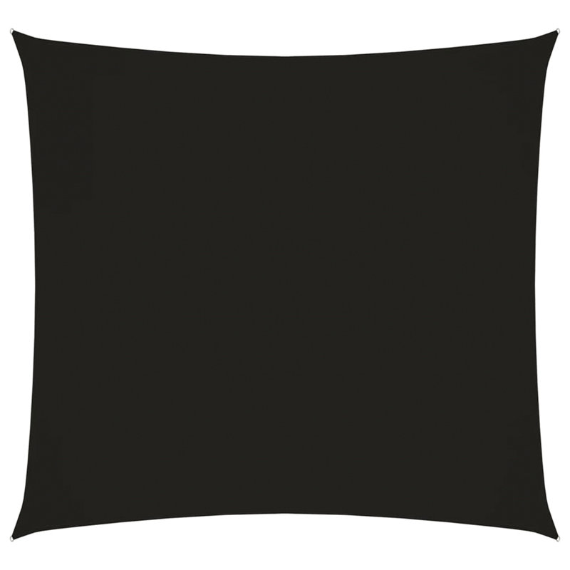 Aadrit 3.6m x 3.6m Square Shade Sail, Black