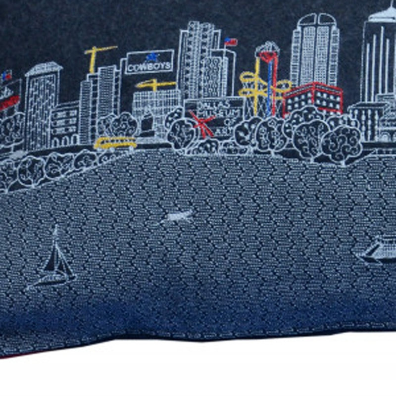 Coussin Dallas, Noir