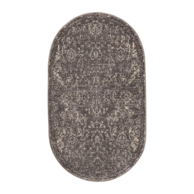 Tapis gris Hidekazu