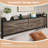  Modern Bed Frame with 12 Drawers and Open Storage Headboard,Charging Station,No Box Spring Needed-2093934847-2102405134