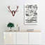 Study Of Mammals LV by Oliver Goldsmith - Wrapped Canvas Print-55339795