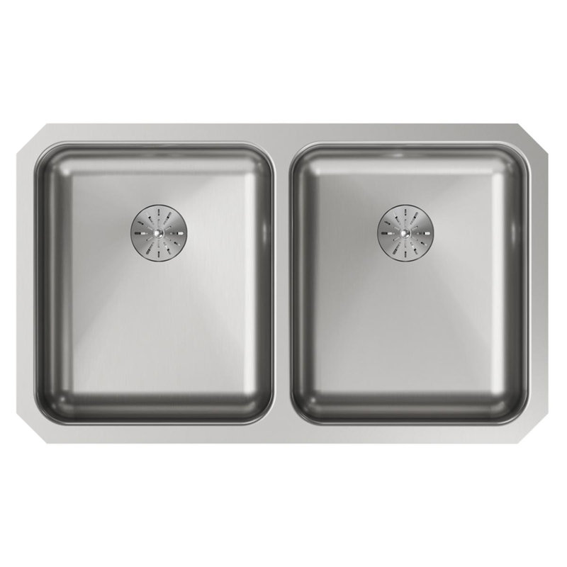 Évier de cuisine encastrable L 18 po x l 30 po Classic avec accessoires