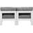 Kylis 60'' Wide Aluminum Loveseat with Cushions-61209622-61209623