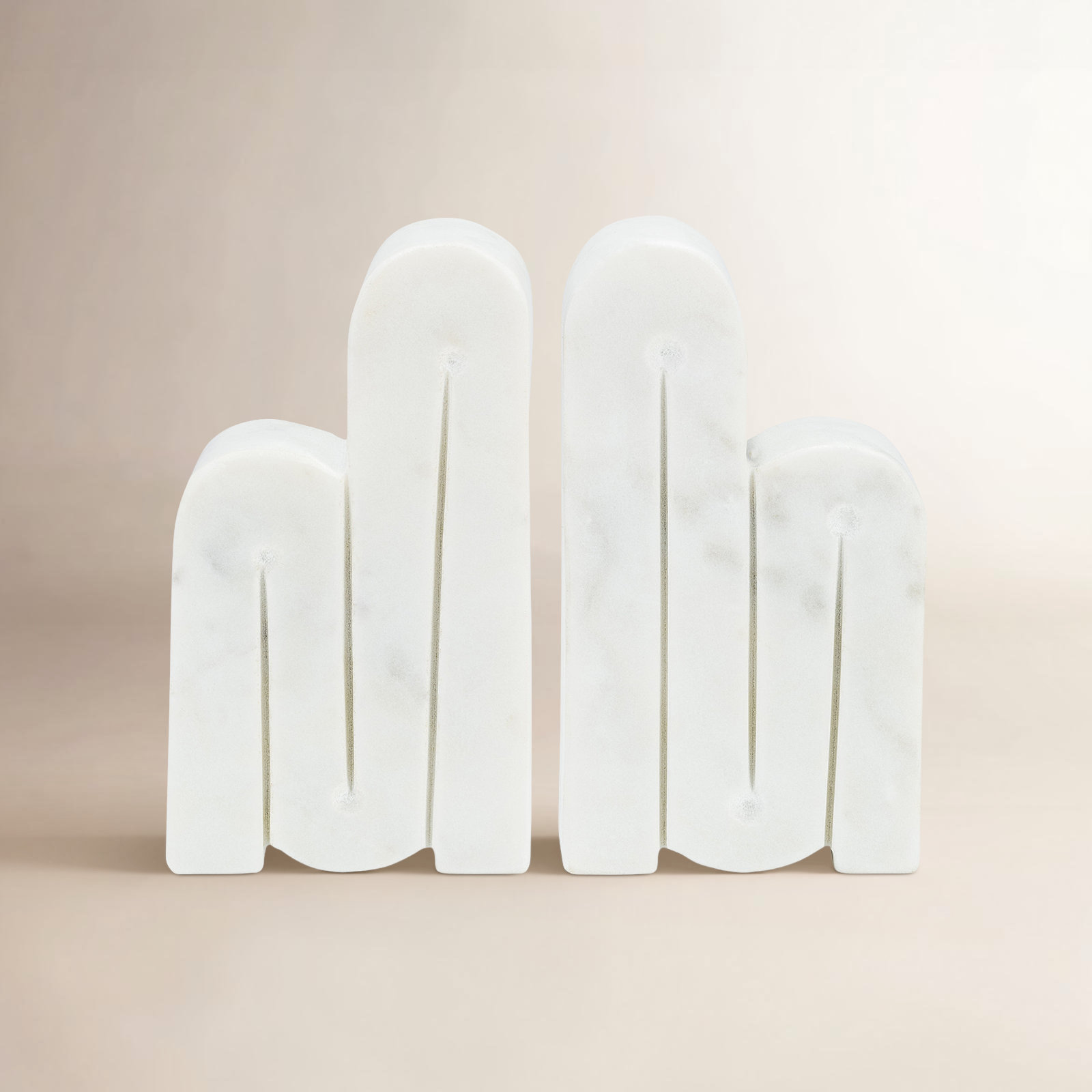 Marble Swirl Bookends