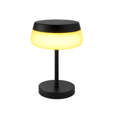 Prohibition-led Table Lamp-black/white