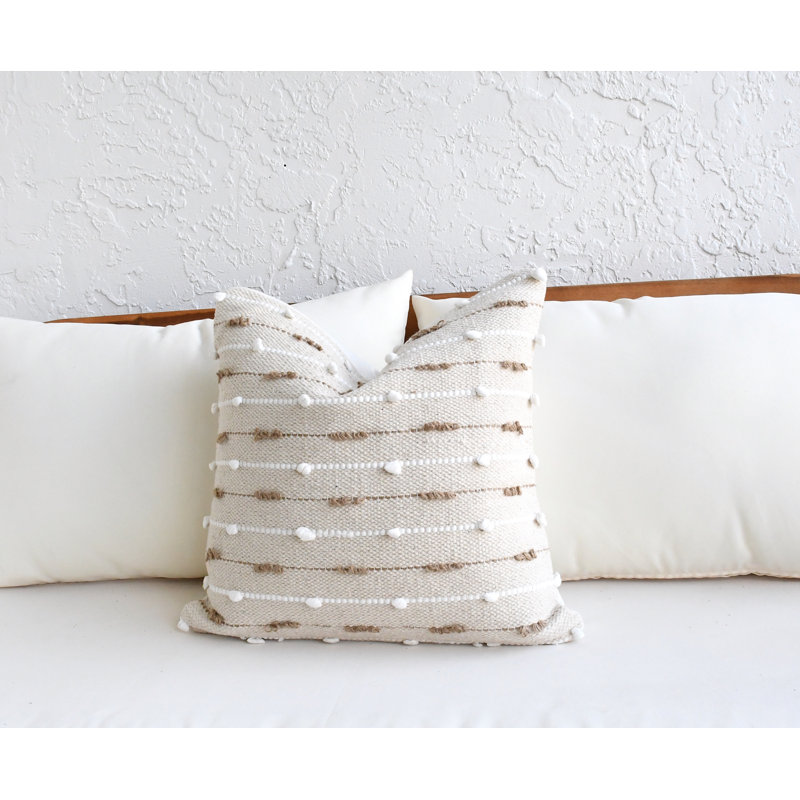 India Chic 100% Cotton Pillow Cover, Square 18"