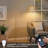 Gold Rattan Arc Floor Lamp With Remote, Dimmable Bulb & 3 Color Temps For Living Room, Bedroom - Height Adjustable