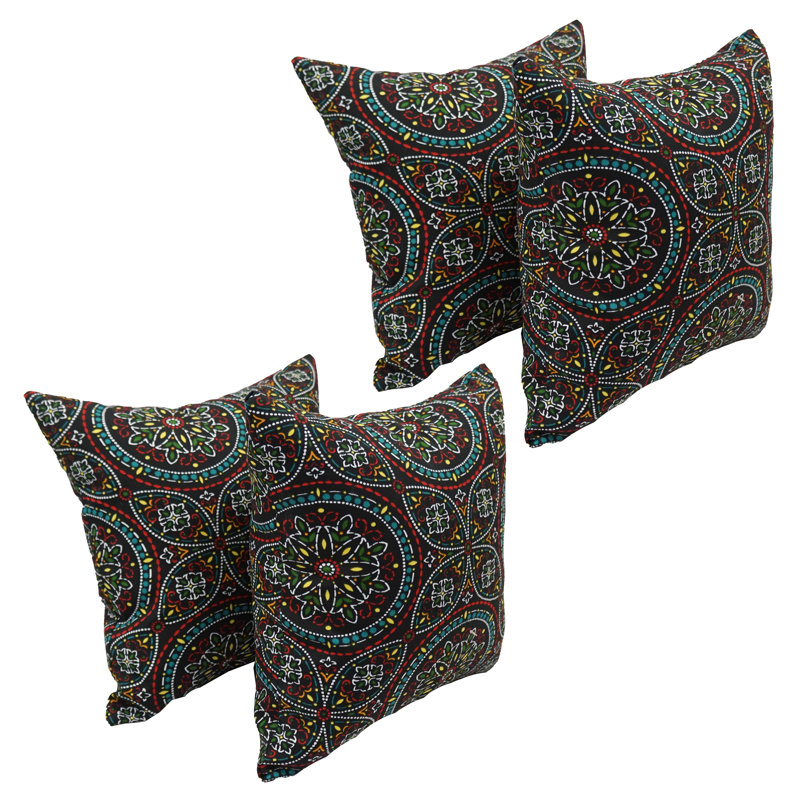Coussin intérieur / extérieur de la collection Outdoor Cushion, Noir