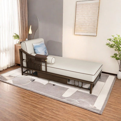 Chaise longue avec tissu doux
